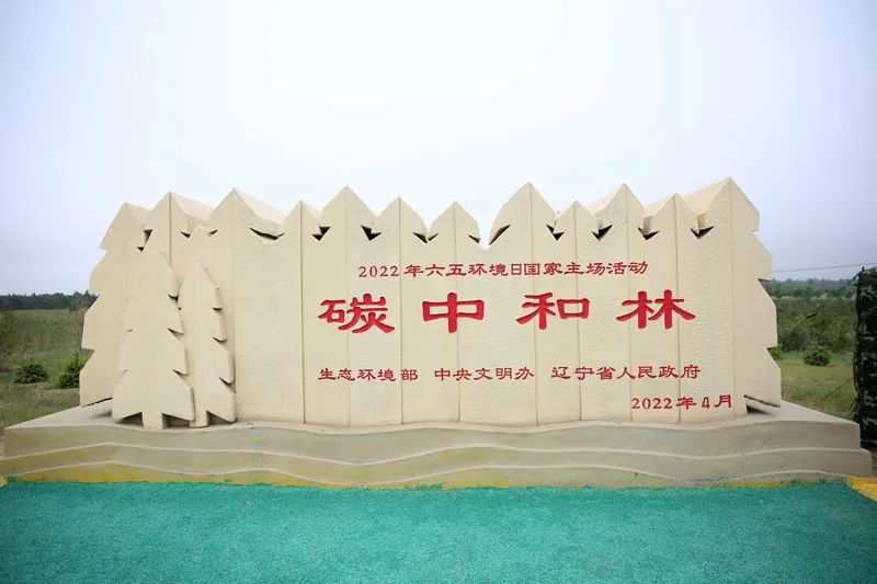 碳中和林。阜新市委宣传部供图