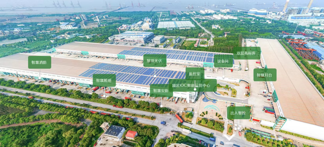图为上海普洛斯宝山物流园