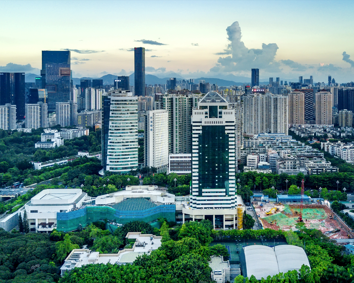 广东省深圳市,南山区深圳科技园,南山区政府.图/ic photo