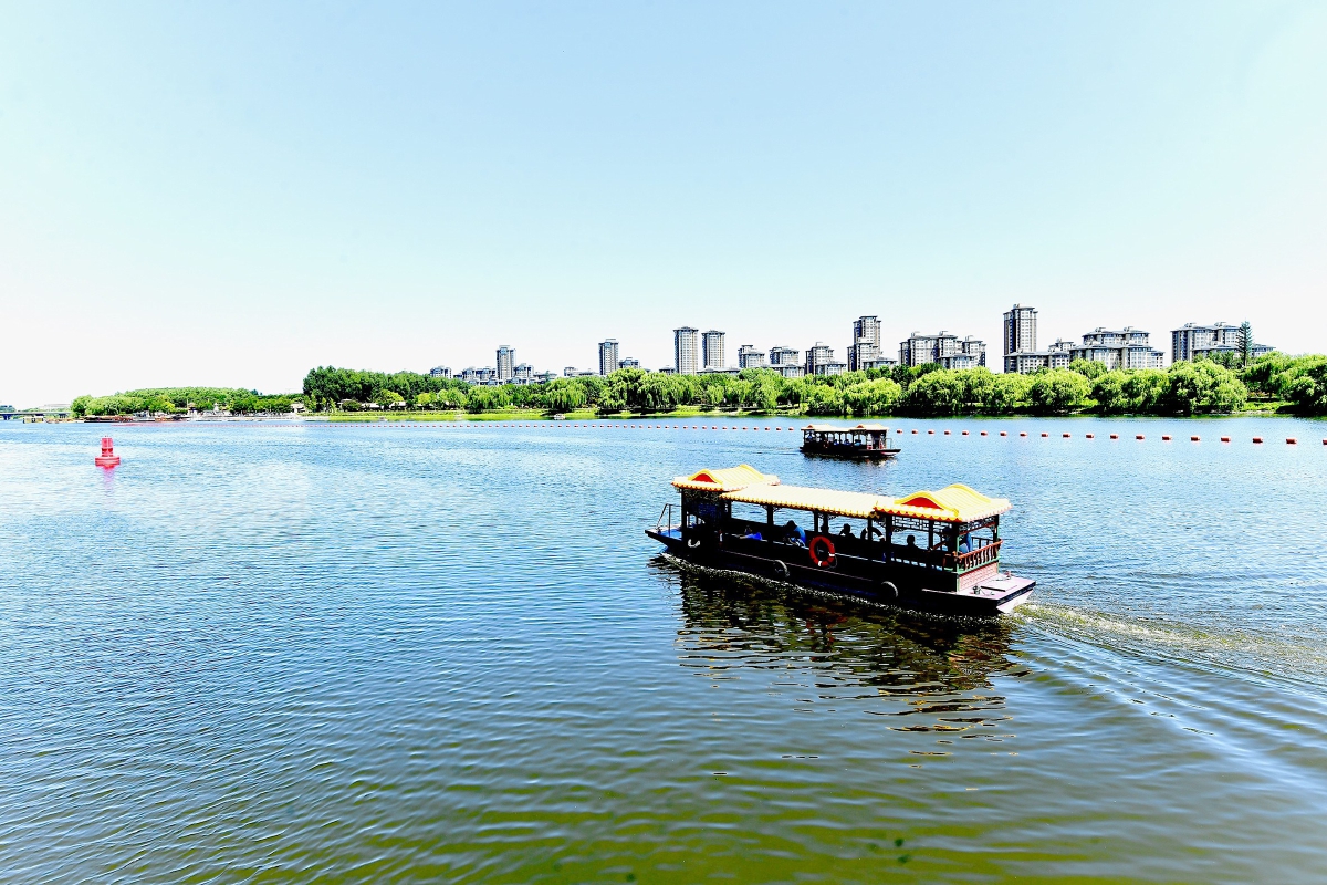 北京大运河游船观光图片
