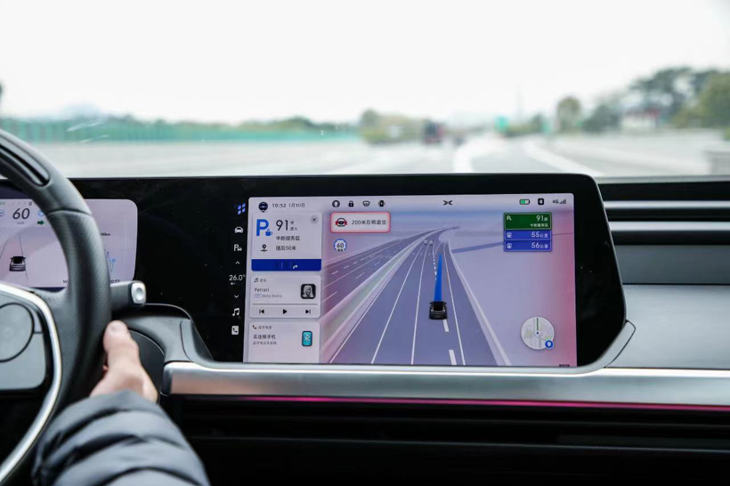 小鹏NGP智能导航辅助驾驶功能，图片来源：小鹏汽车