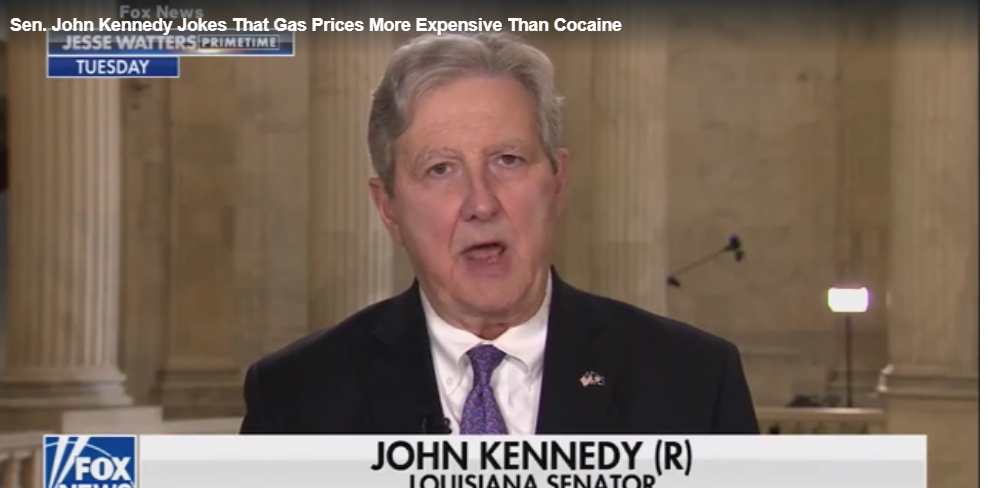 美议员讽刺美国高油价：“可卡因更便宜”