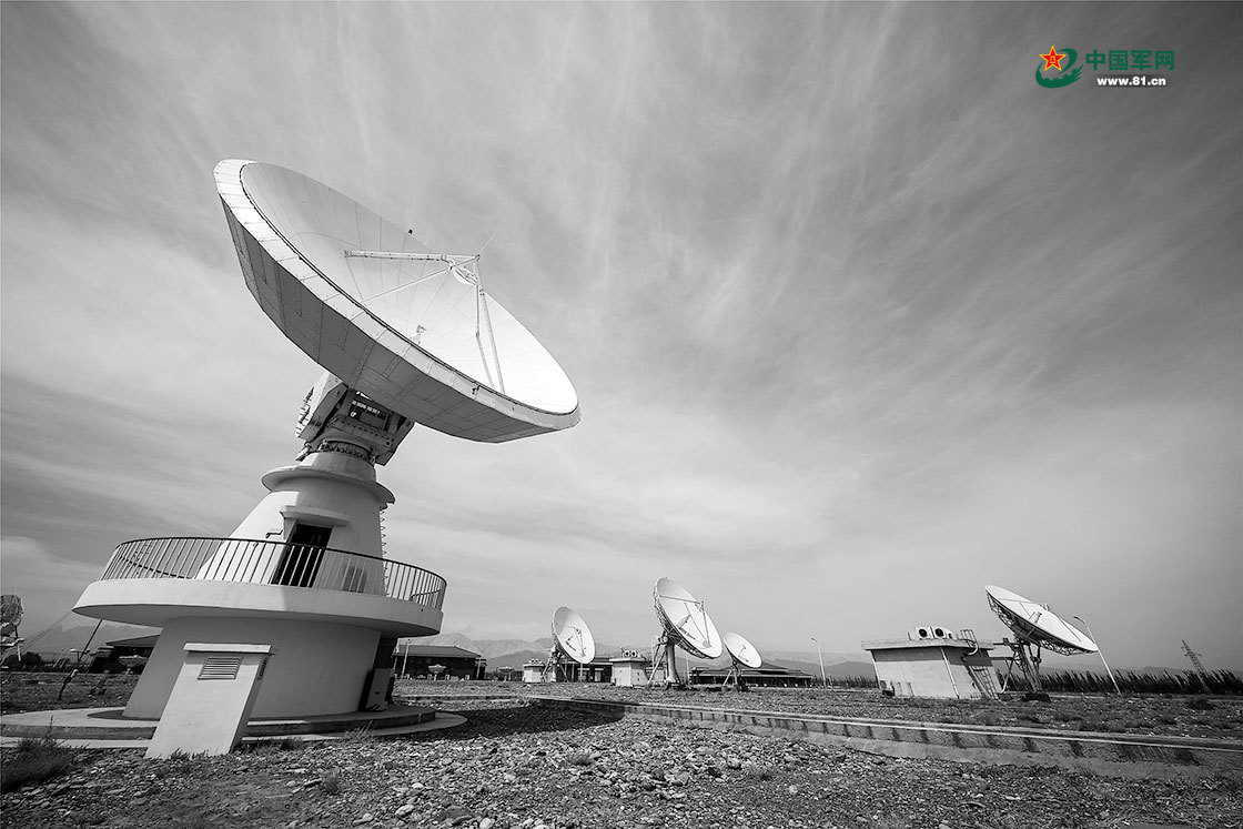 西安卫星测控中心喀什测控站。吕 龙摄