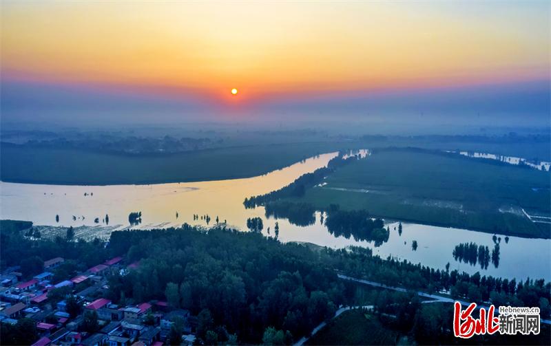 徐万仓村漳河,卫河交汇处.馆陶县文广旅局供图