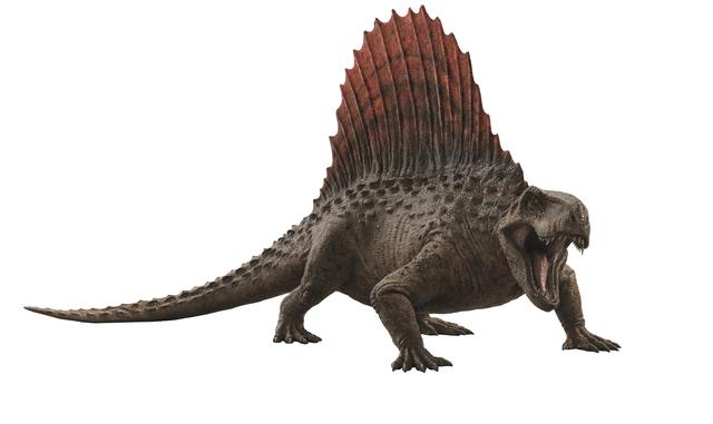 异齿龙以巨大的背帆闻名. 片方供图