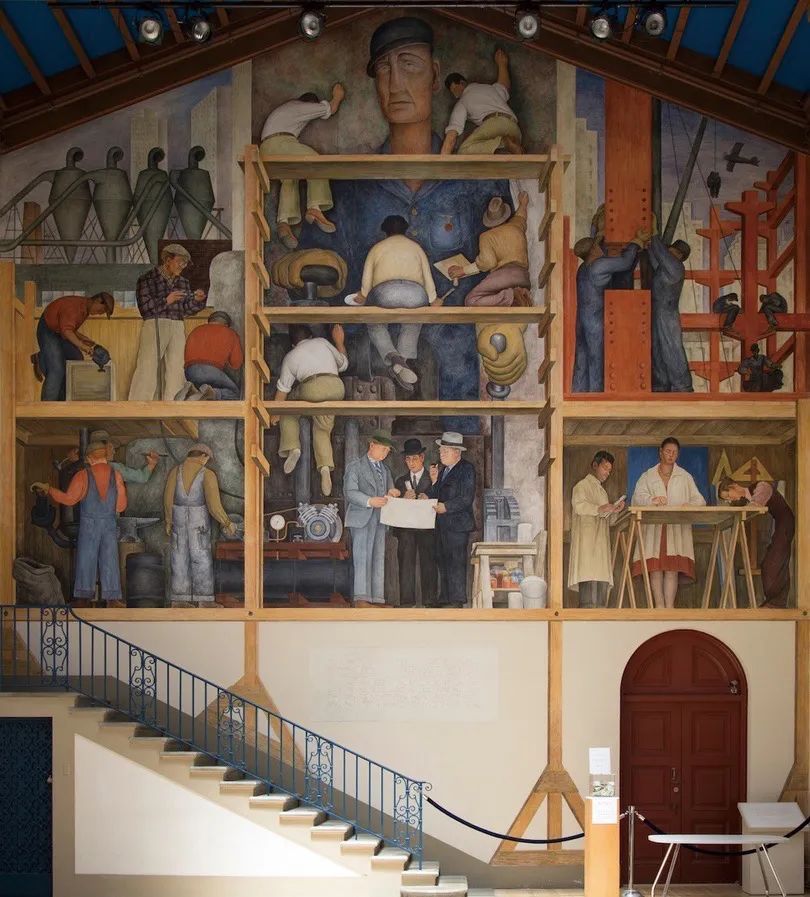 旧金山艺术学院的迭戈里维拉壁画将获修复