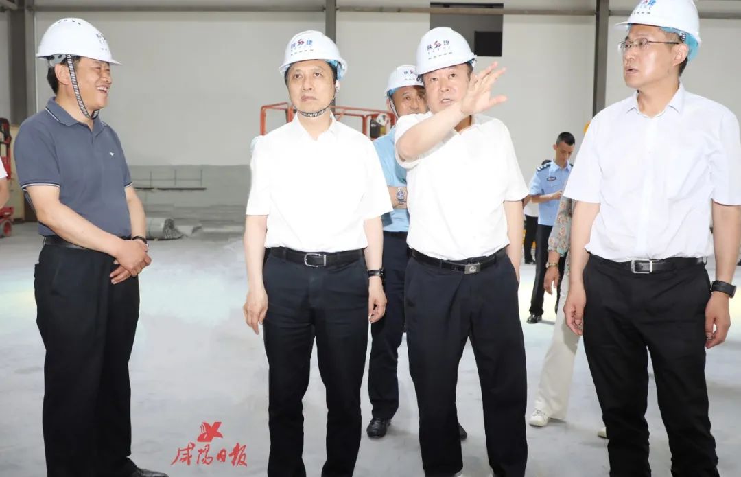 夏晓中冷劲松检查重点项目建设情况