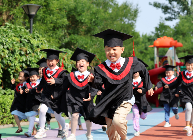 幼儿园迎来毕业季