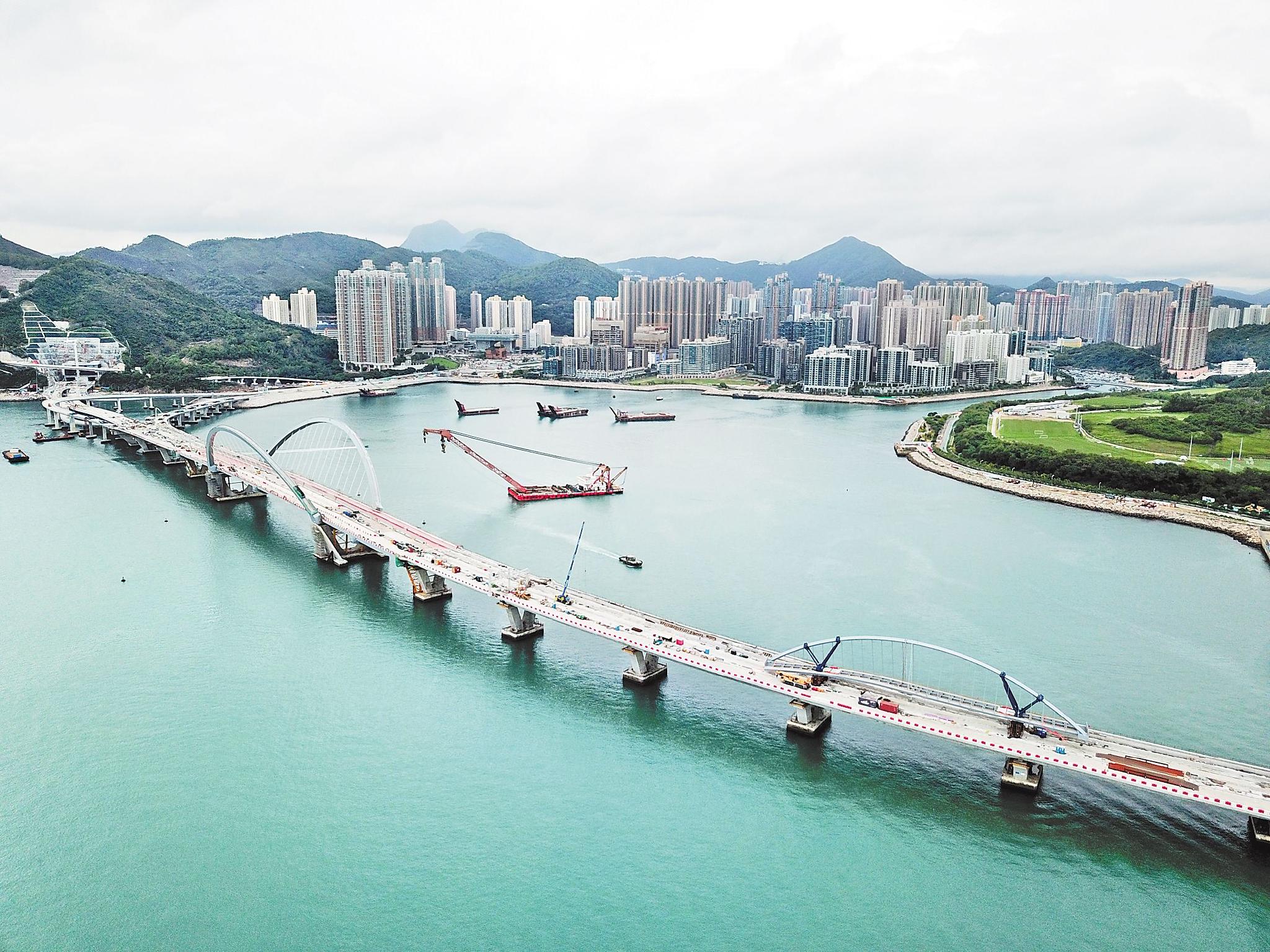 香港将军澳大桥.