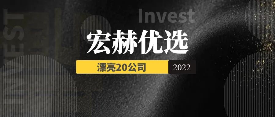 宏赫优选公司-漂亮20 | 2022（动态更新）