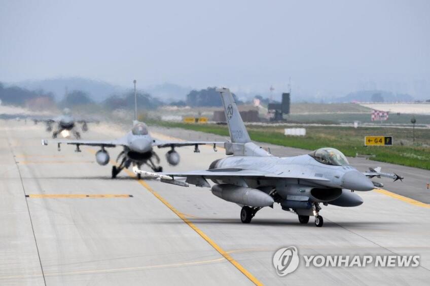 韩空军时隔五年公开举行"翱翔鹰"演习 或"警告"朝鲜