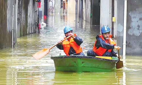 漳州大雨襲來中國移動“汛”速保通訊