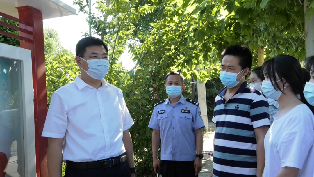 南和区6月16日,任泽区委书记杨蕾到荣御新天地小区,滏阳路,游雅街