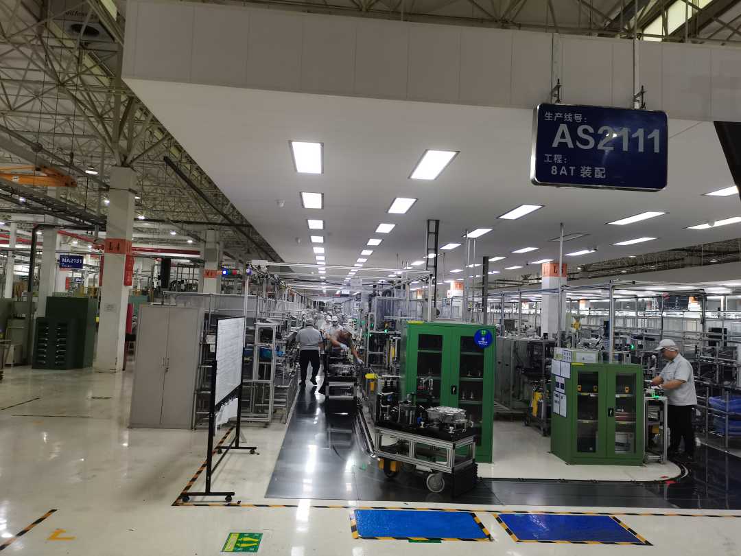 唐山爱信齿轮有限责任公司生产车间.企业供图