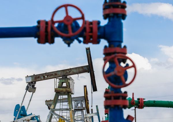 俄罗斯苏尔古特石油天然气股份公司的一处石油钻井。（视觉中国）