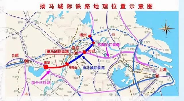 正式通过扬马城际铁路安徽段取得阶段性进展