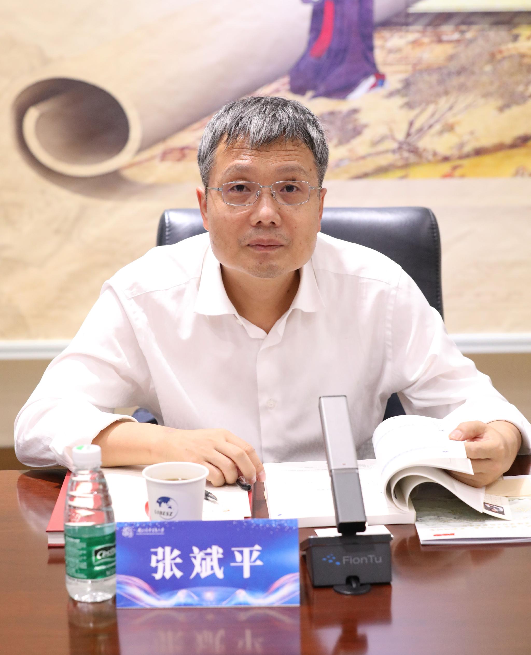 北京景山学校党委书记兼通州分校校长张斌平.受访者供图