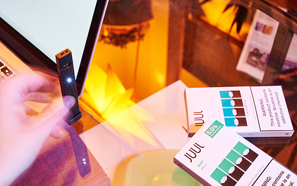Juul Labs電子煙。人民視覺&nbsp; 資料圖