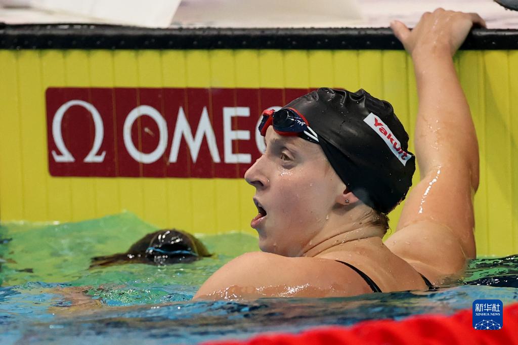 莱德基游泳世锦赛女子第一人 第19枚世锦赛金牌