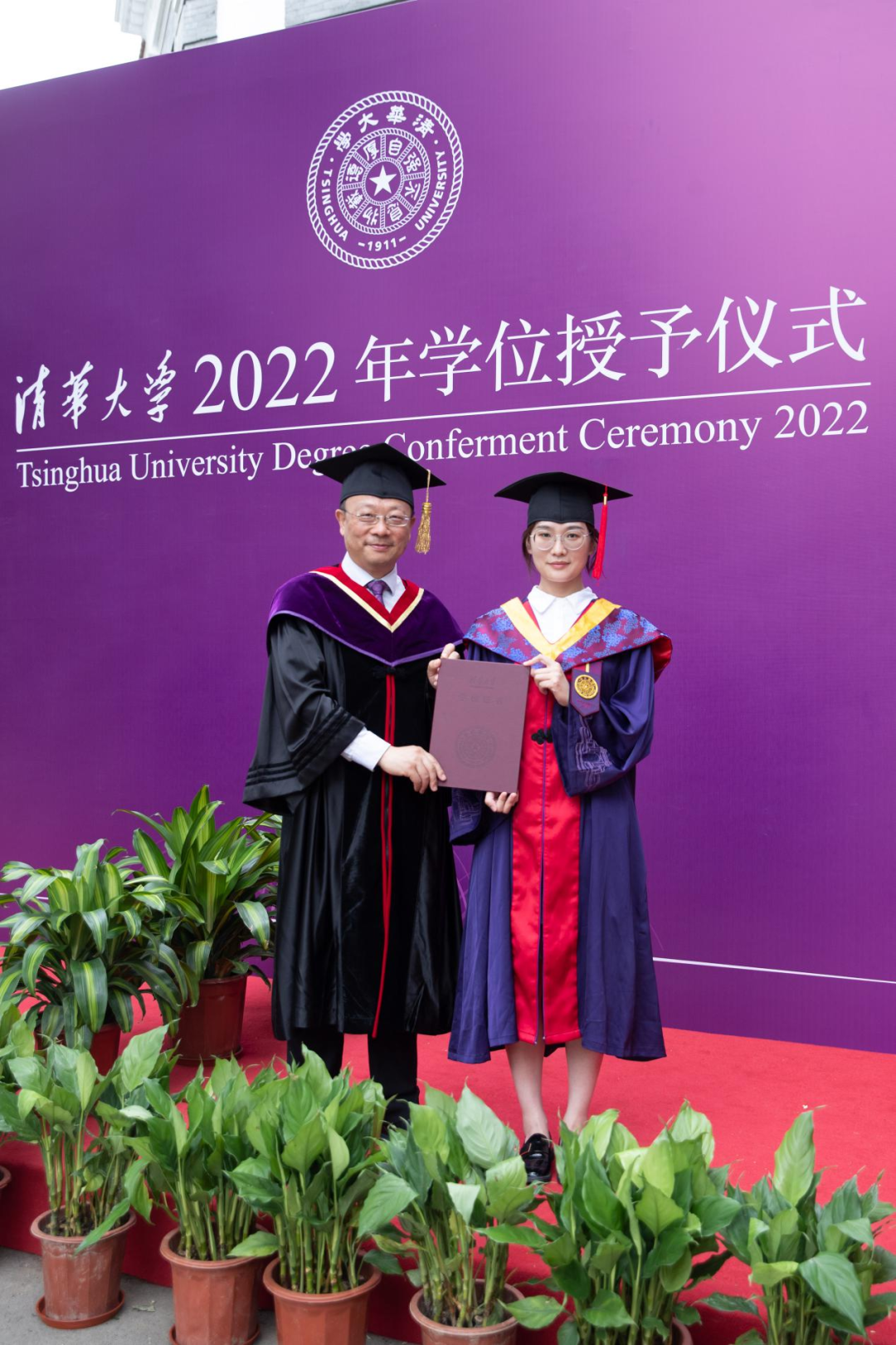 追梦未来!清华大学2022年研究生毕业典礼举行