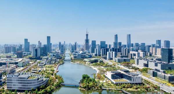 宁波东部新城全景&nbsp;宁波市东部新城开发建设指挥部供图