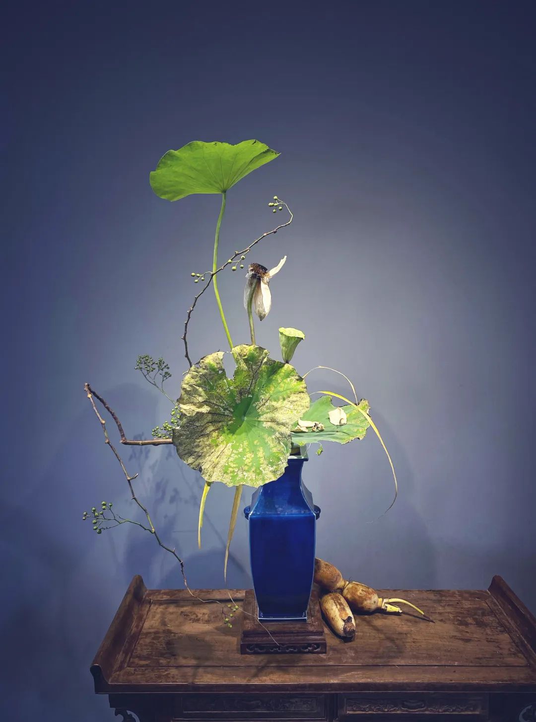 中日插花流派荷花插花荟萃,惊艳了夏日!|插花_新浪财经_新浪网