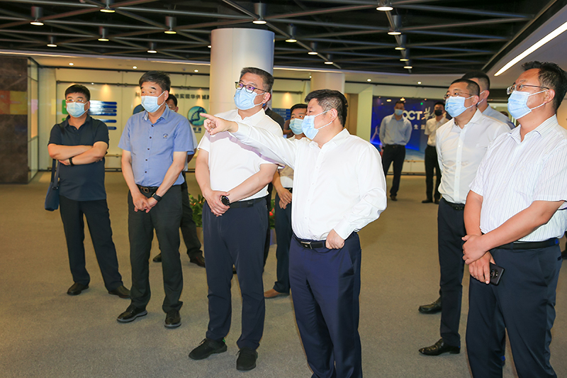 刘凤喜同烟台市委常委副市长于胜涛座谈