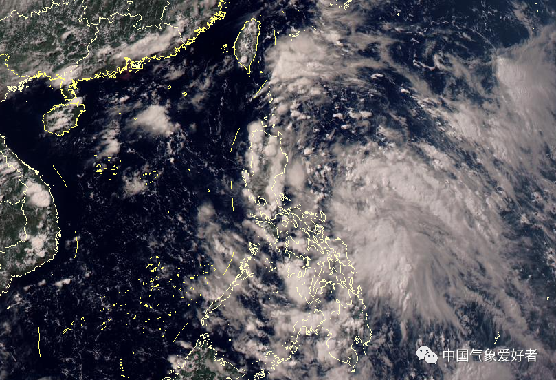 6月26日台风胚胎97w云图