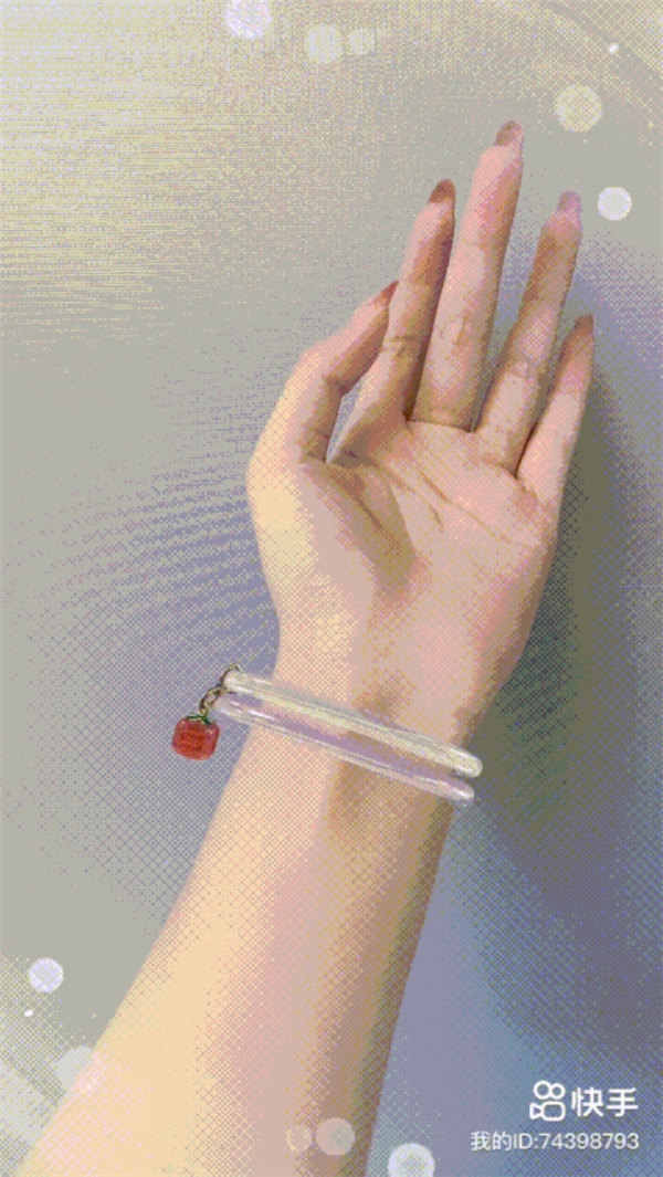 　　(腕部穿戴技术 玉石手镯)
