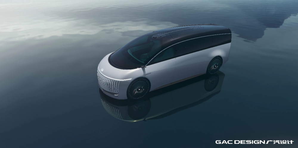 广汽集团发布全新氢能概念车绿境SPACE
