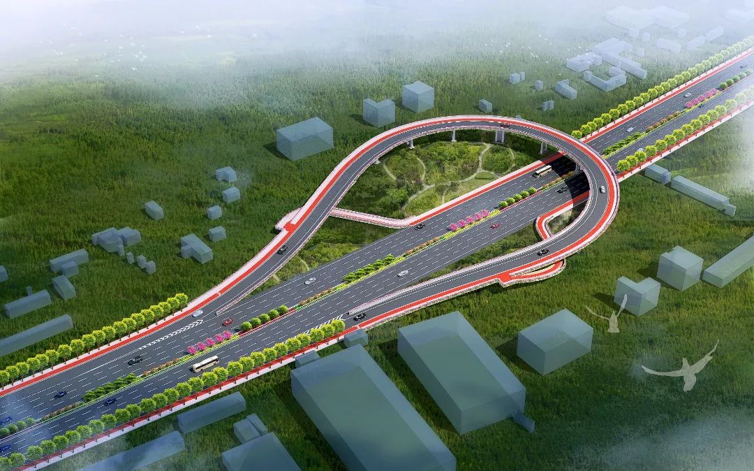 国道g228长乐松下至福清元洪公路工程部分效果图.左海集团供图