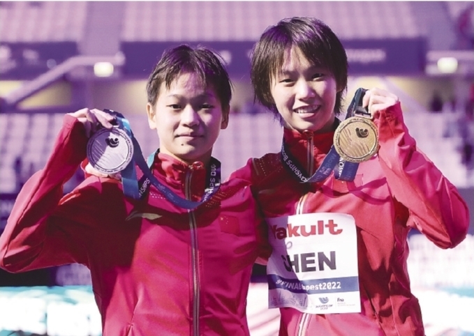 陈芋汐赢了长个儿的全红婵