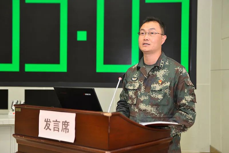 火箭军某部组织政治教员培训比武