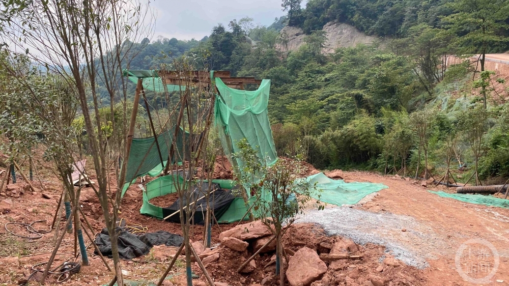 四川雅安海子山湿地保卫战开发商为建景观湖用混凝土堵漏被叫停