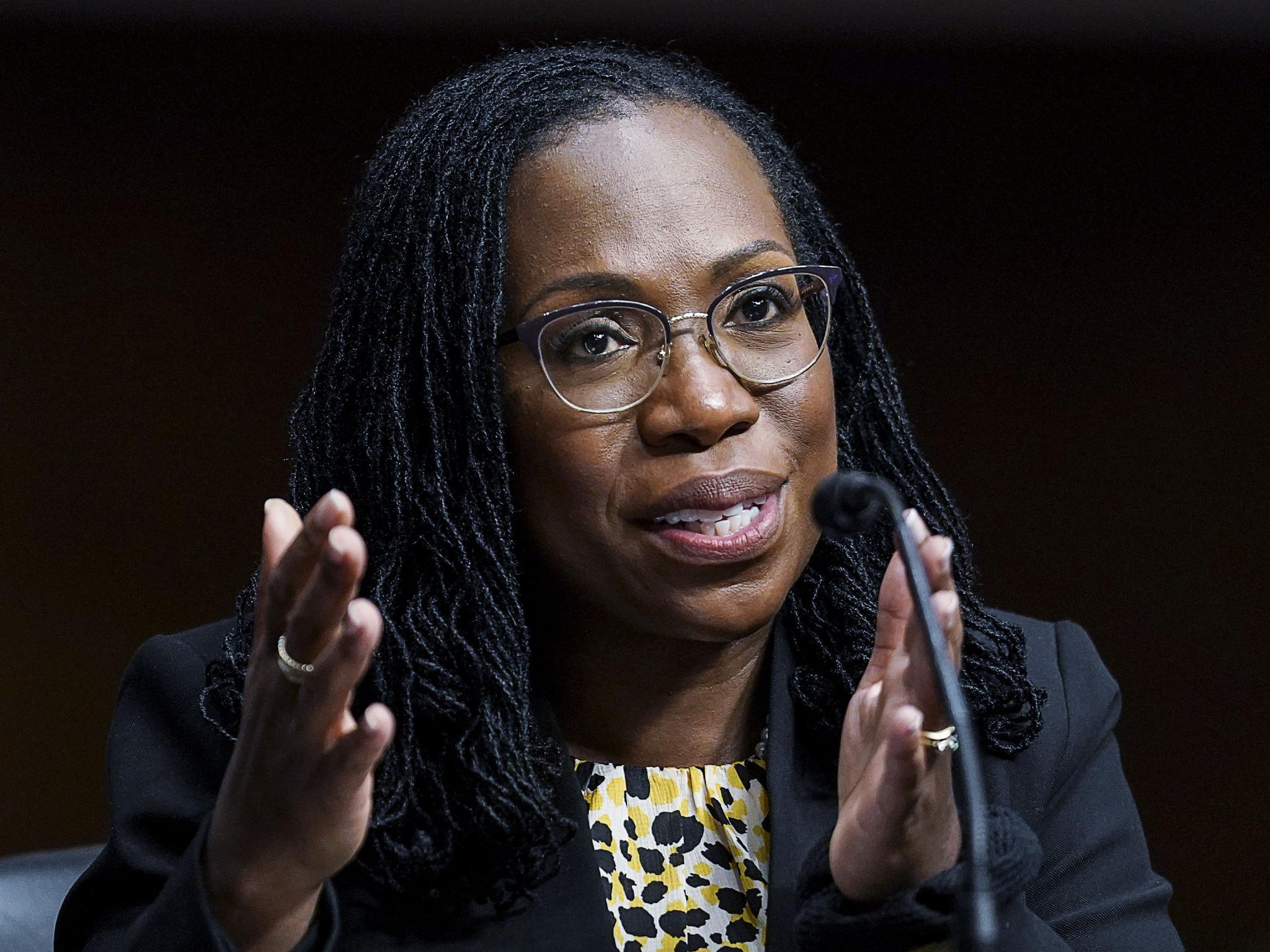 即将成为美国最高法院首位非裔女性大法官的杰克逊 图源：NPR