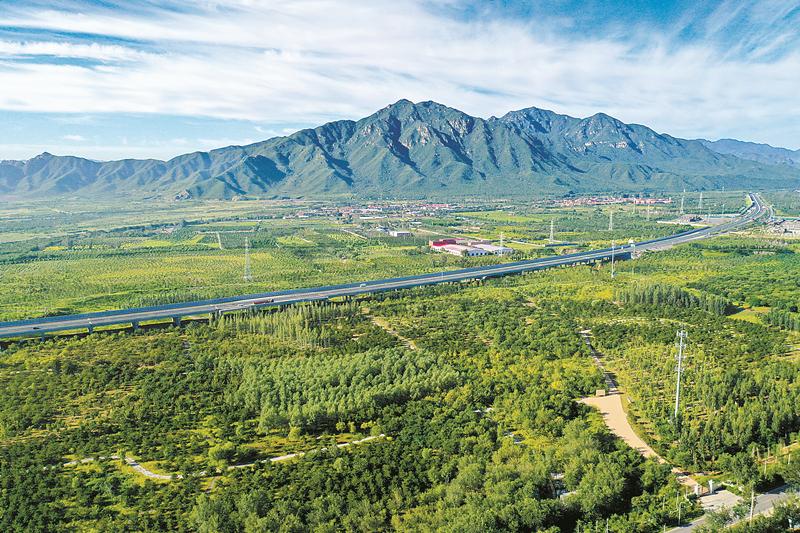 新一轮百万亩造林绿化工程-京礼高速（昌平段）