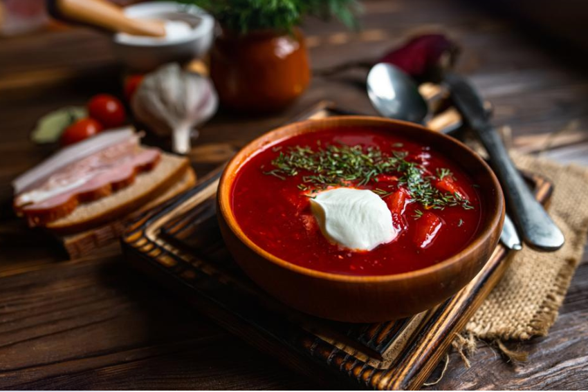 红菜汤，图自塔斯社