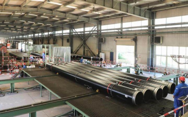 首批秦丰线天然气管道项目钢管生产发运