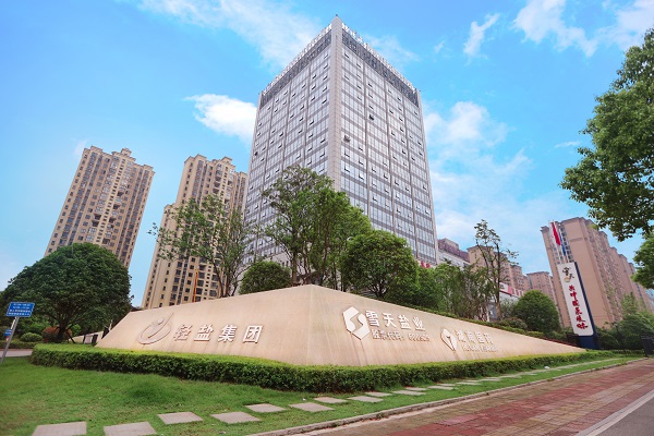 　　湖南轻盐总部大楼实景图