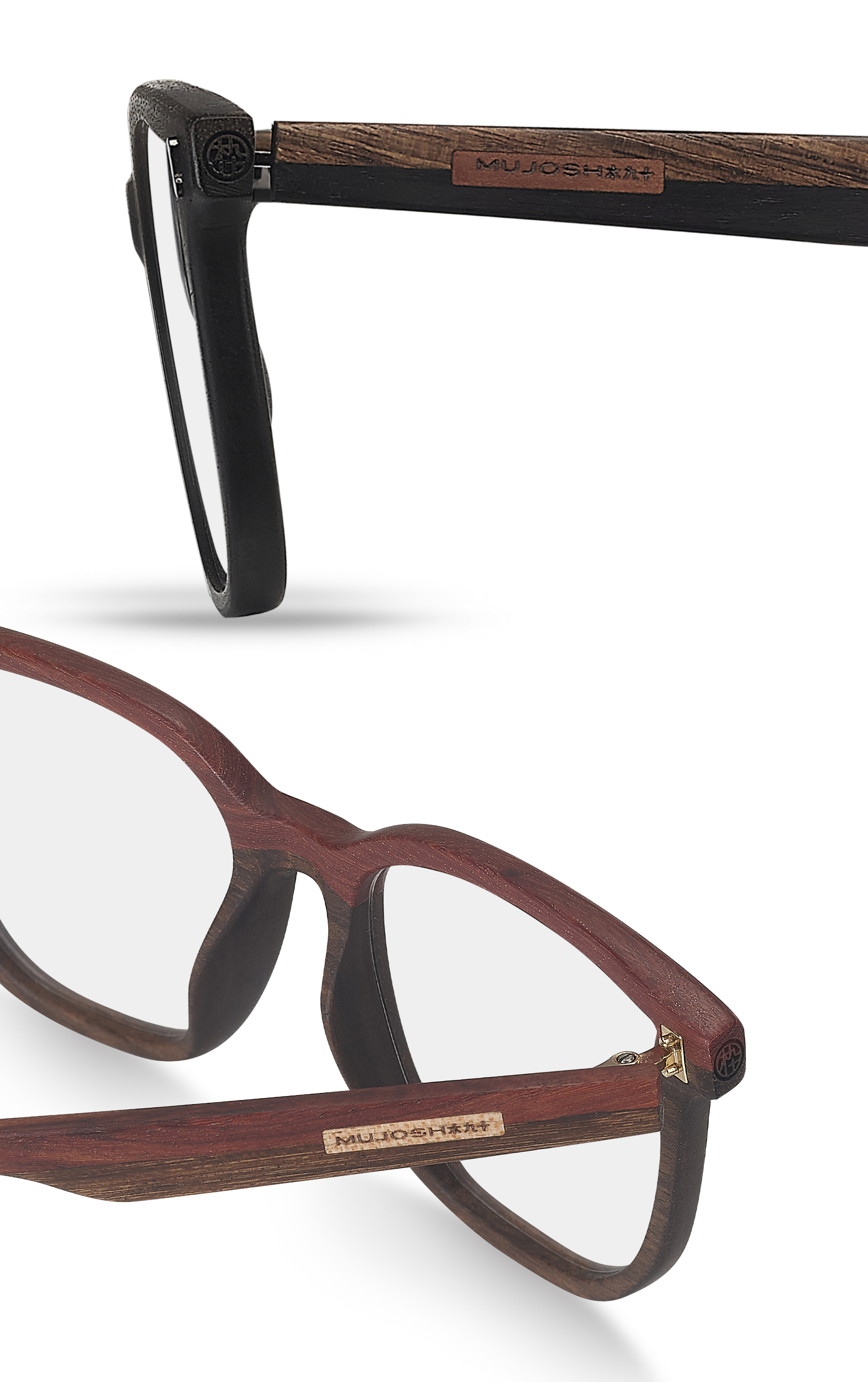 新锐造型眼镜品牌木九十释出12周年榫卯木框眼镜