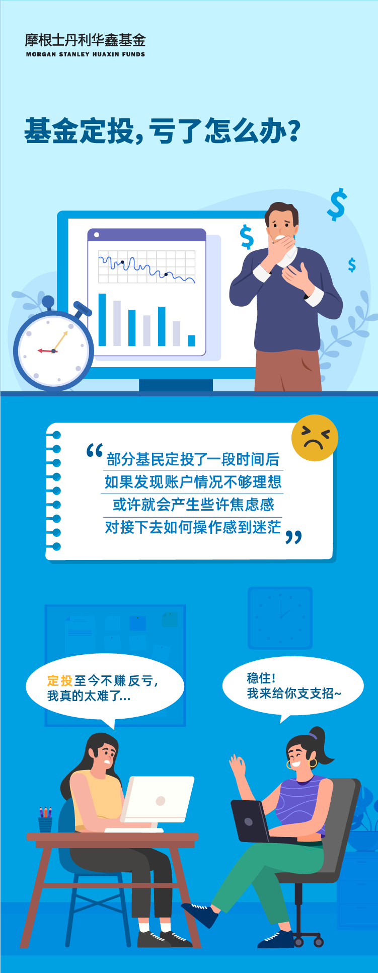 “基金定投，亏了怎么办？| 定投涨姿势