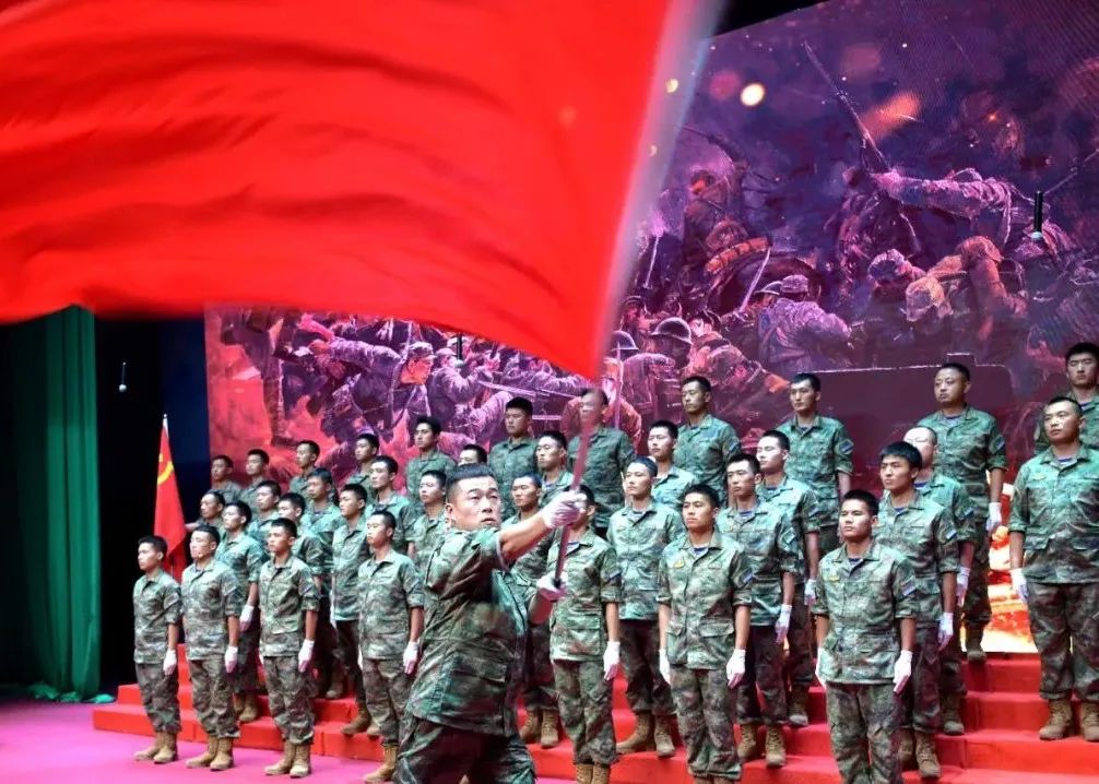 军歌嘹亮这场比赛唱出了他们的精气神