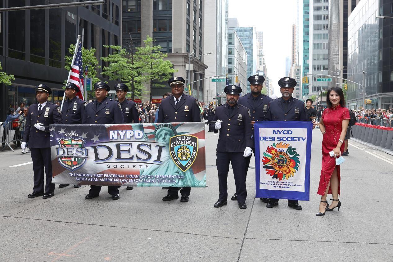 　　当天由纽约警察局NYPD在现场维持现场秩序，让此次活动圆满顺利进行