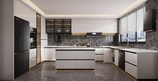 「星图厨房」一体化厨电空间设计