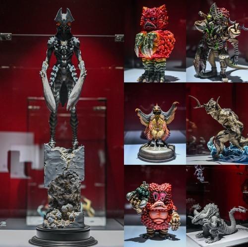 　　(图为：奥特曼主题展区)