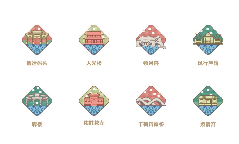 大运河文化旅游景区打造vi文化基因图谱