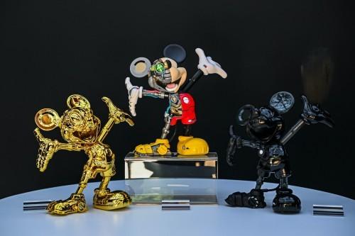 　　(图为：迪士尼主题展区)
