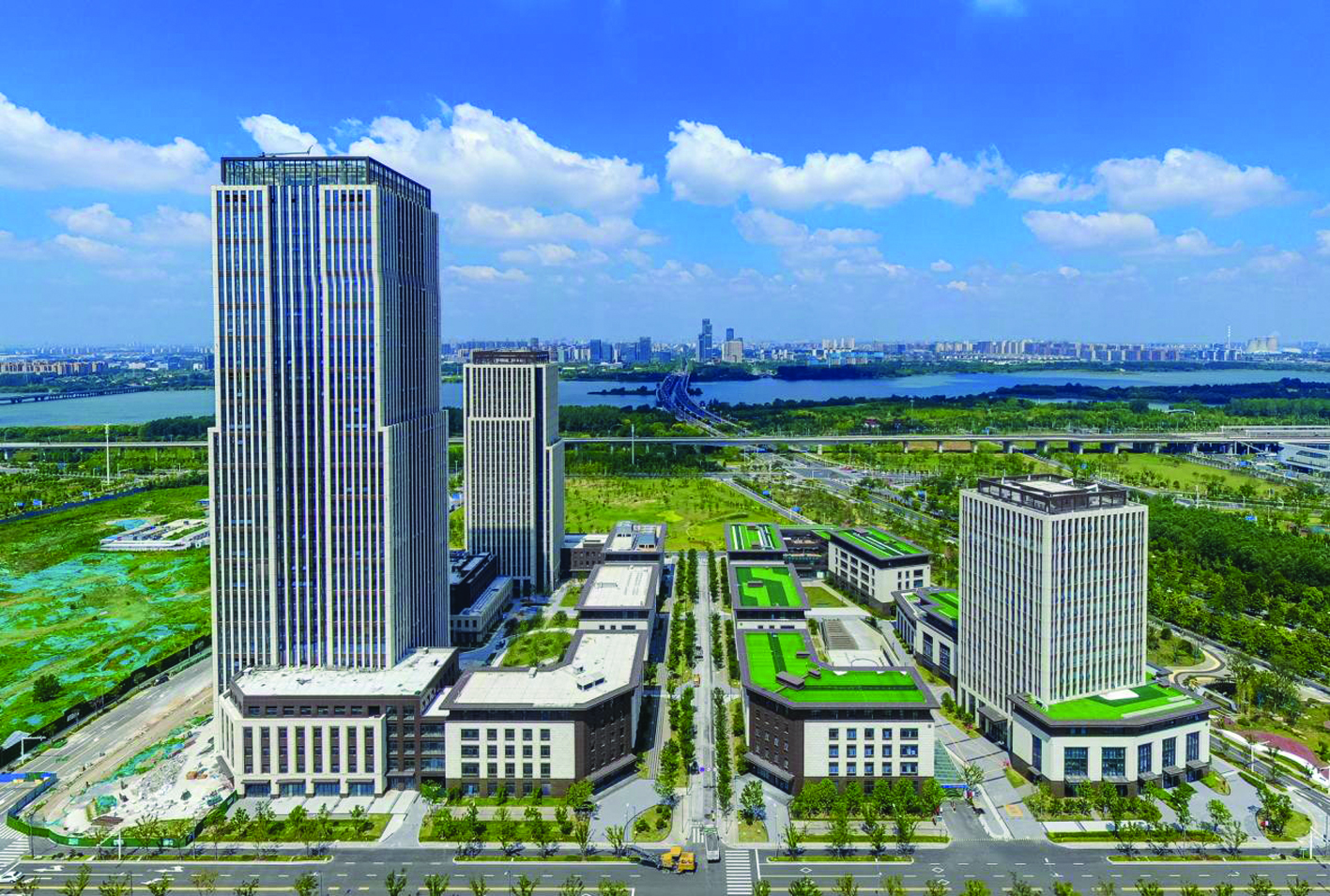 图为展露芳容的软件园一期.辛成 摄