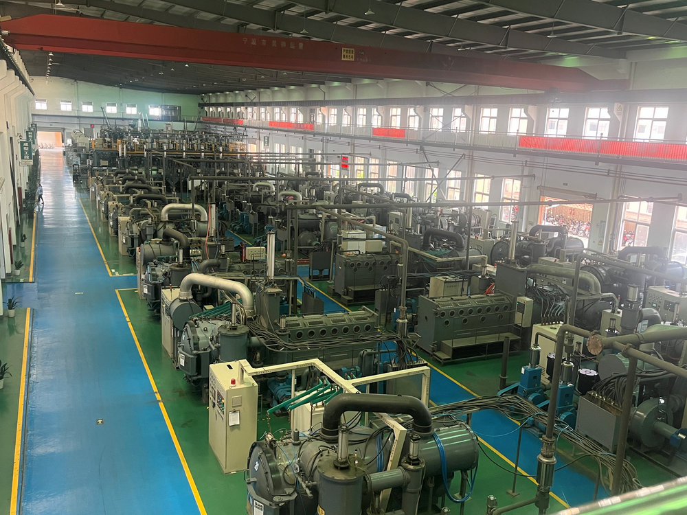 宁波某钕铁硼工厂车间 图源:财联社记者 汪斌拍摄