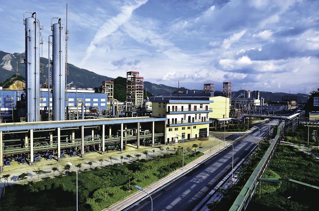 贵州磷化集团开磷生态工业园区.(资料图)